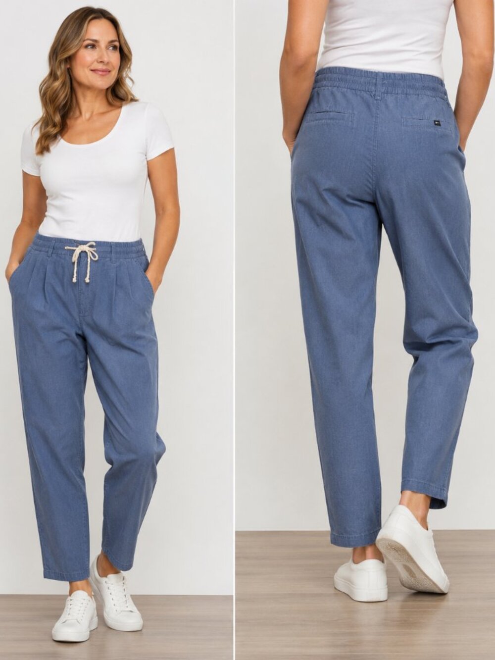 Tommy Hilfiger Lightweight Denim Cotton Pants – Size 10